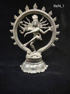 Natraja statue: Title: Natraja statueDescription: A marvelous statue of lord shiva in dancing posture popularly known as Natraja.The making of the piece is so fine and beautiful.from southern part of