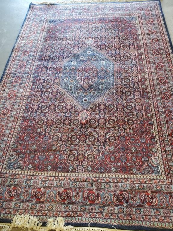 Semi Antique Hand Woven Persian Tabriz 6x9: Title: Semi Antique Hand Woven Persian Tabriz 6x9 Date/Period: 1980 Origin: Iran Dimension: 6x9 Material: 100 % Wool Reserve: $200.00 Shipping: Domestic: Flat-rate of $145.00 to anywhere within the co