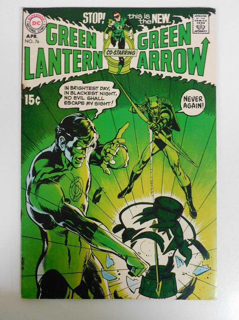 Green Lantern #76  Green Lantern/Green Arrow Stories (1 of 2)