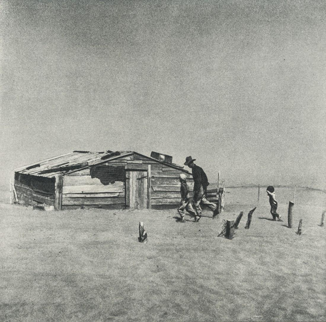 ARTHUR ROTHSTEIN - Father and Sons, Dust Storm, OK (1 of 1)