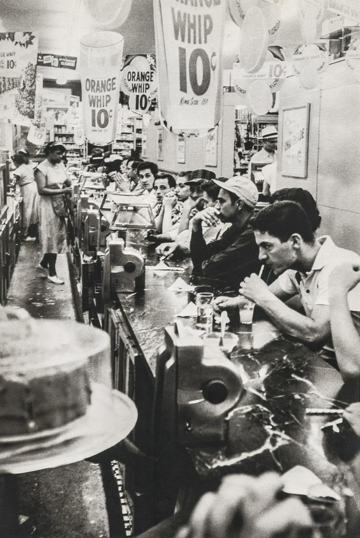 ROBERT FRANK - Drug Store - Detroit, 1955 (1 of 1)