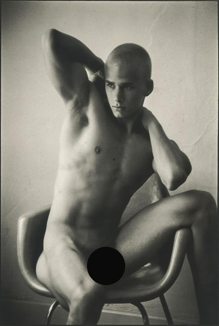 REED MASSENGILL - Brian, Knoxville, 1993: Artist: REED MASSENGILL Title: Brian, Knoxville, 1993 Medium: Photo Litho, 1997, Italy Dimensions: 7.3x10.95" Description: Heat Wax Mounted on 11x14" Conservation Board Artist Bio: Reed Massengill is 