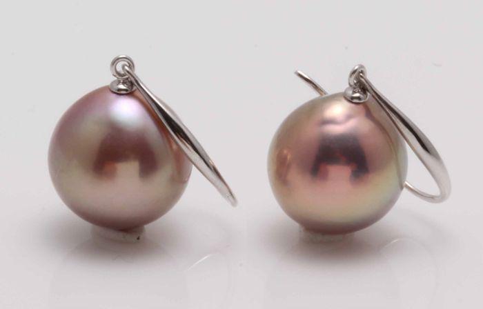 14 kt. White Gold - 10x11mm Special Cultured Pearl (1 of 8)