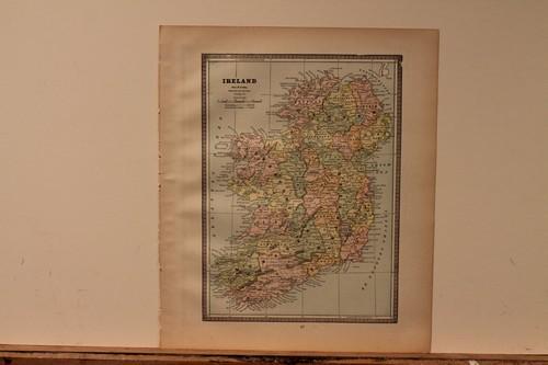 1884 Map of Ireland (1 of 3)
