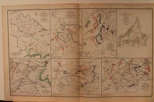 1892 Civil War Map: Author: Bien Title: 1892 Civil War Map Medium: Ink on Paper Dimensions: 29.5"X18.5" Civil War map dated 1892. Published under the direction of the Hon. Stephen B. Elkins Secretary of War. These map ac
