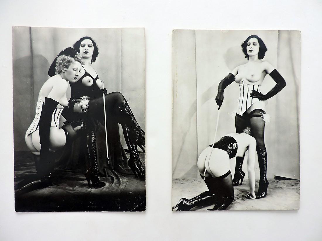 André Kertész - Pair of erotic photos: Title: André Kertész - Pair of erotic photos Description: ANDRÉ KERTÉSZ (1894-1985) | A Hungarian photographer. A pair of erotic photos. The photos measuring approximately (19.1x 13.5 cm.), and th
