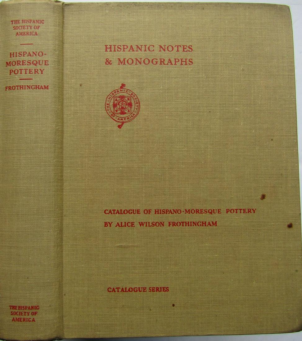 Catalogue of Hispano-Moresque Pottery (1 of 4)