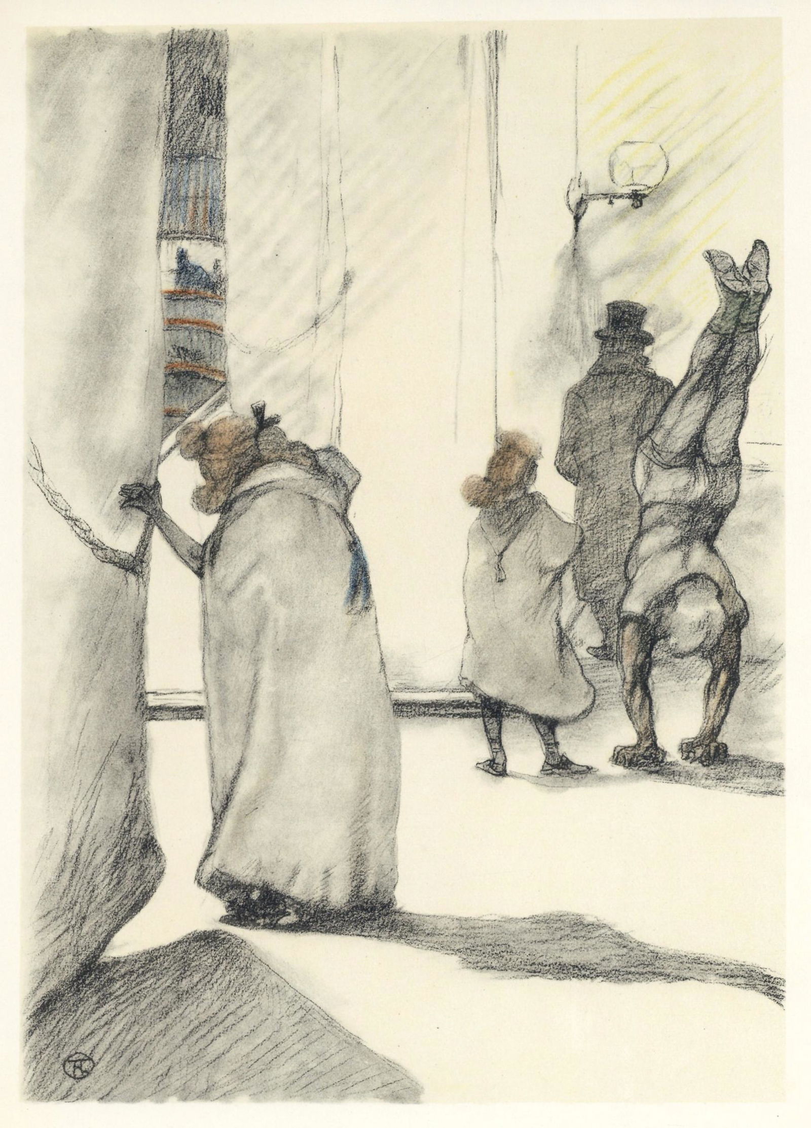 Toulouse-Lautrec lithograph | Circus "Dans les (1 of 1)