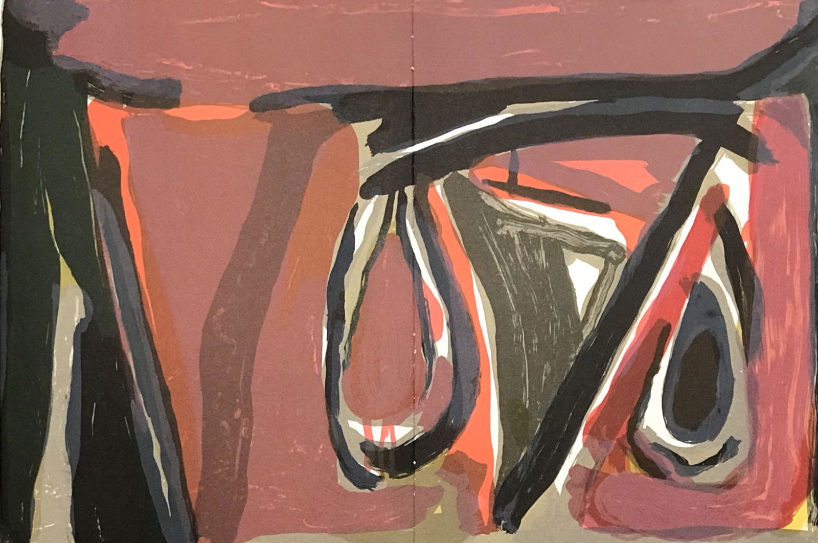 Bram van Velde original lithograph (1 of 1)