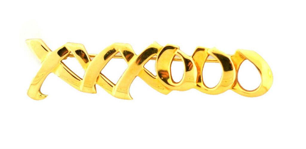 SUPER CUTE YELLOW GOLD PIN BY TIFFANY & CO PALOMA (1 of 5)