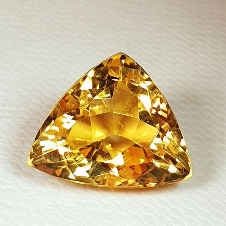Natural Citrine Fancy Cut 6.95 ct (1 of 4)