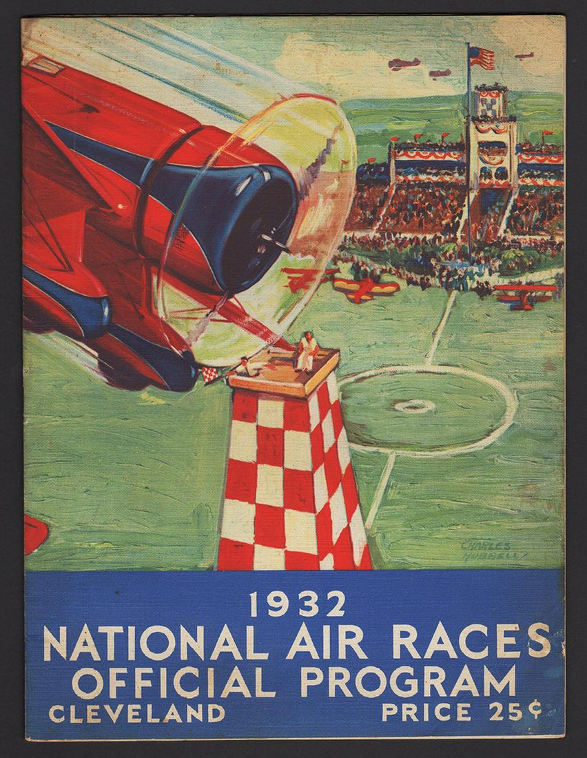 1932 Nat’l Air Races Program (Amelia Earhart) (1 of 7)