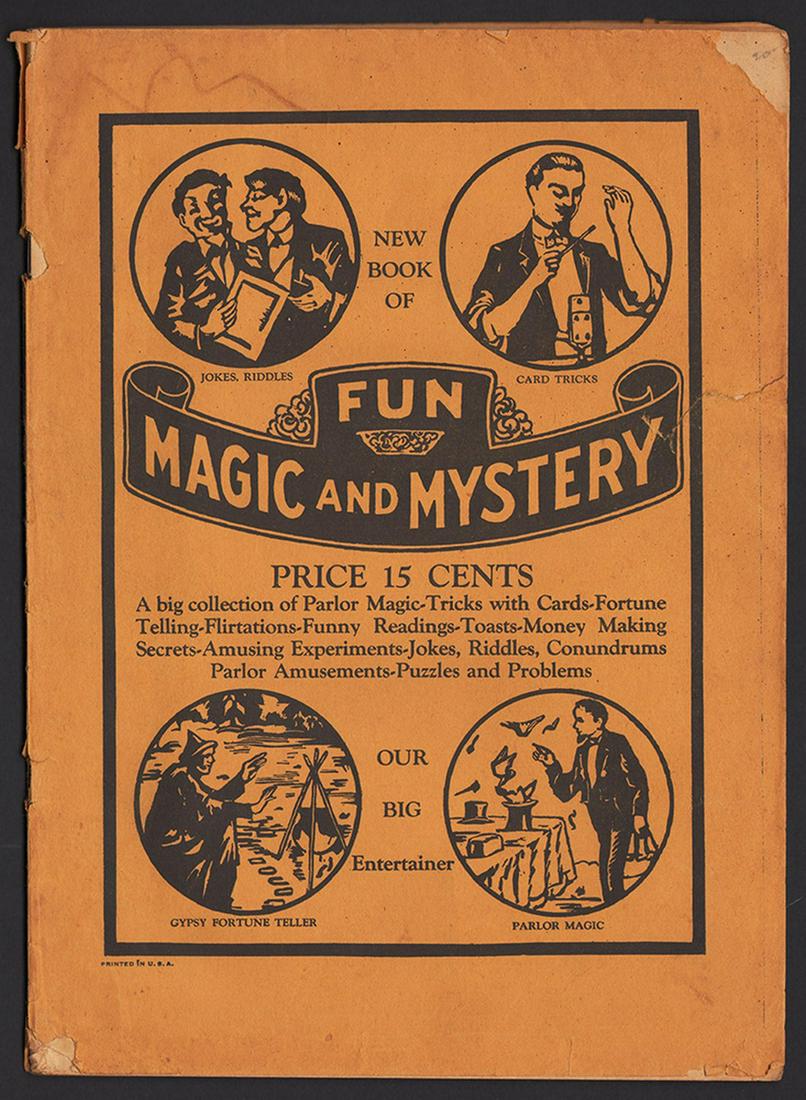 Johnson Smith Novelty Catalog, c1910s (1 of 5)