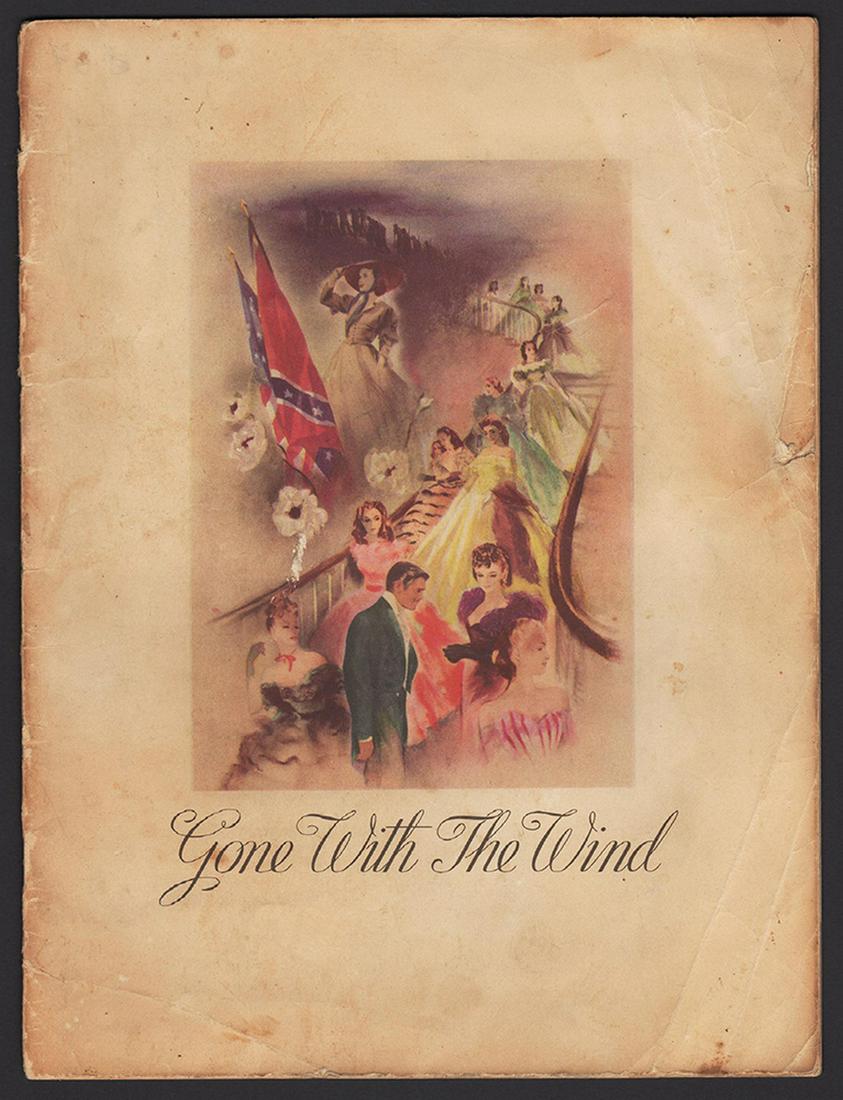 GWTW Premiere Souvenir program, 1st ed. (1939) (1 of 6)