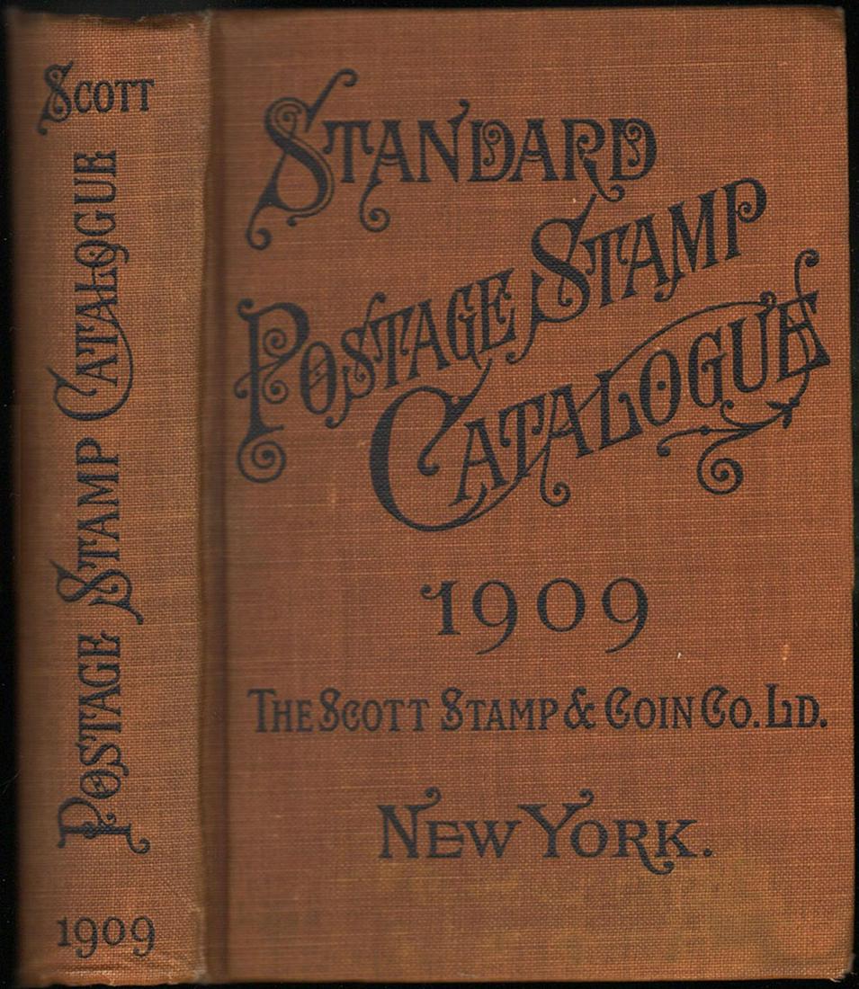 1909 Scott’s Postage Stamp Catalogue (1 of 3)