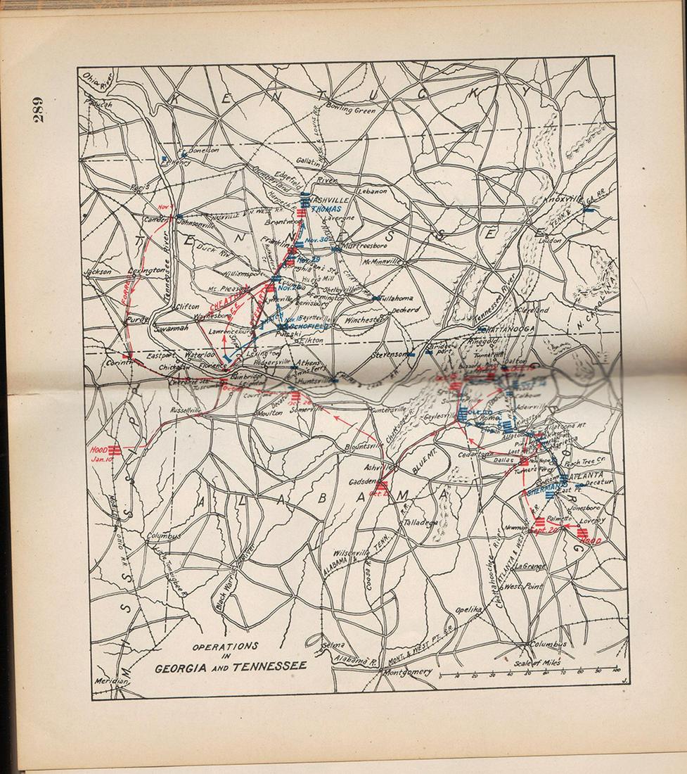 Early book of American Campaign maps (1909) (1 of 8)