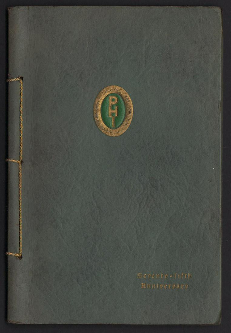 Philalethean 75th Anniv. – Heidelberg Univ., 1925 (1 of 4)