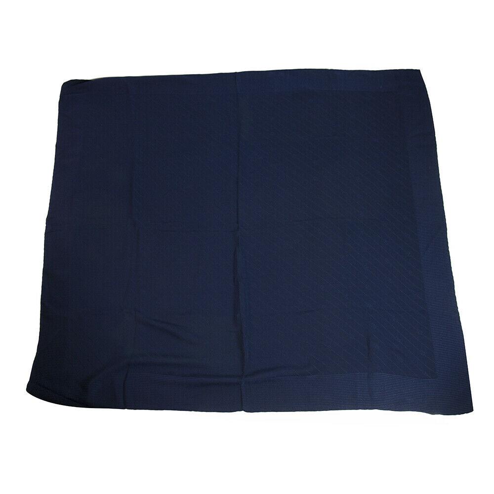GUCCI GG Monogram Vintage Navy Blue Square Print Silk: GUCCI GG Monogram Vintage Navy Blue Square Print Silk Scarf very good condition This is a beautifully colored silk scarf from GUCCI, that can add style to your closet in an instant! With a fine momgra