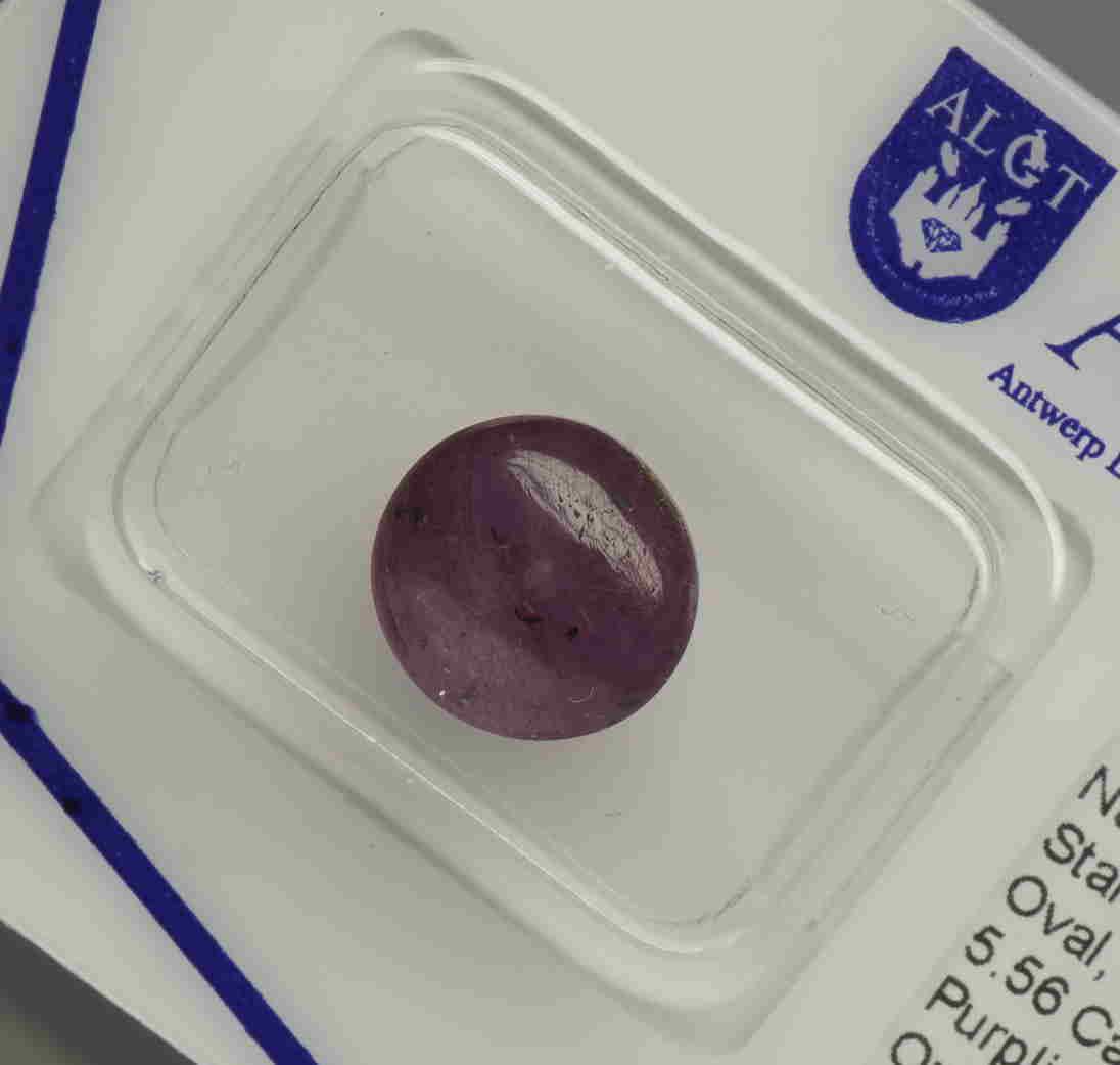 5.56 Carat Certified & Sealed Star Ruby (1 of 6)