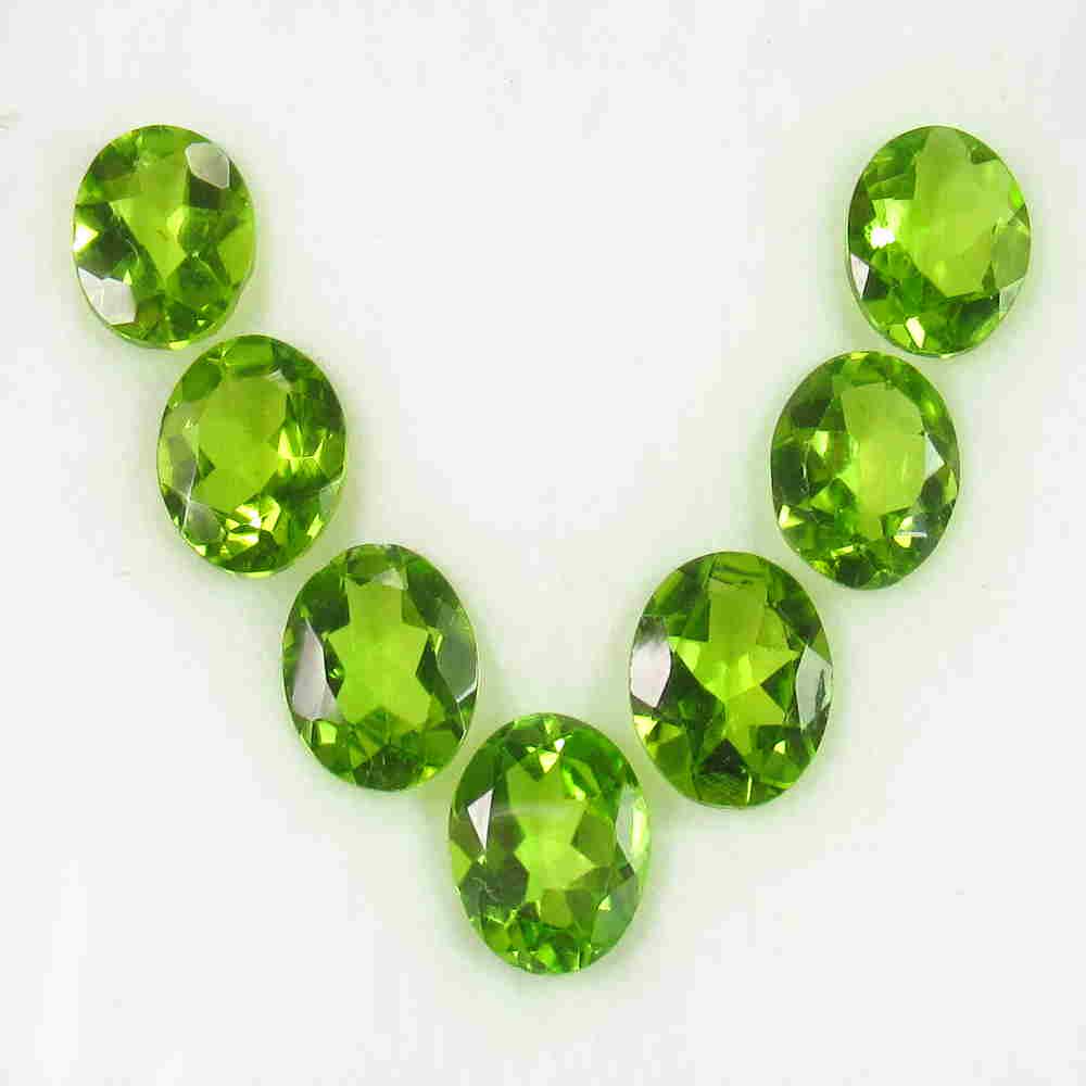 Natural Peridot Set - 11.40 Ct (1 of 3)
