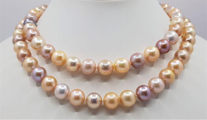 10x12mm Multi Edison Pearls - Long Necklace 90cm (1 of 13)