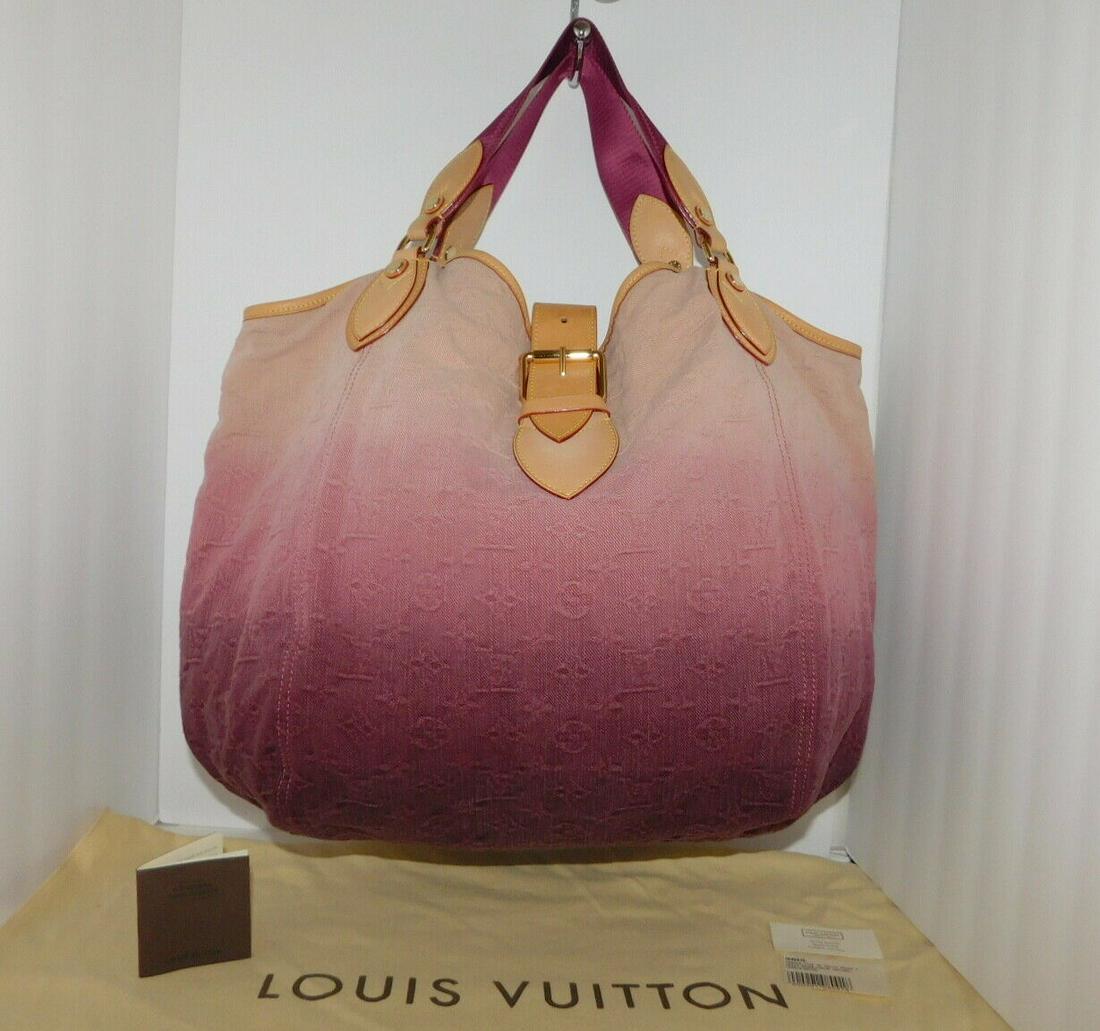 LOUIS VUITTON Sunbeam Rouge Denim 