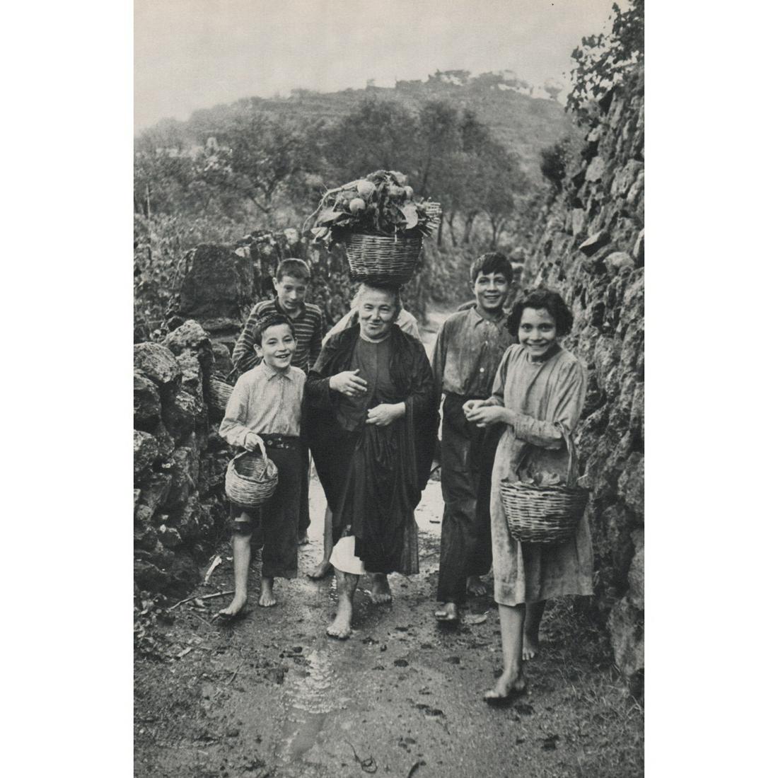 HENRI CARTIER-BRESSON - Isle of Ischia: Artist: HENRI CARTIER-BRESSON Print Title: Isle of Ischia Medium: Sheet-fed Gravure Printing Date: 1955 Printed: France Image Size: 13 x 9 inches Henri Cartier-Bresson (1908-2004) was a French photogr