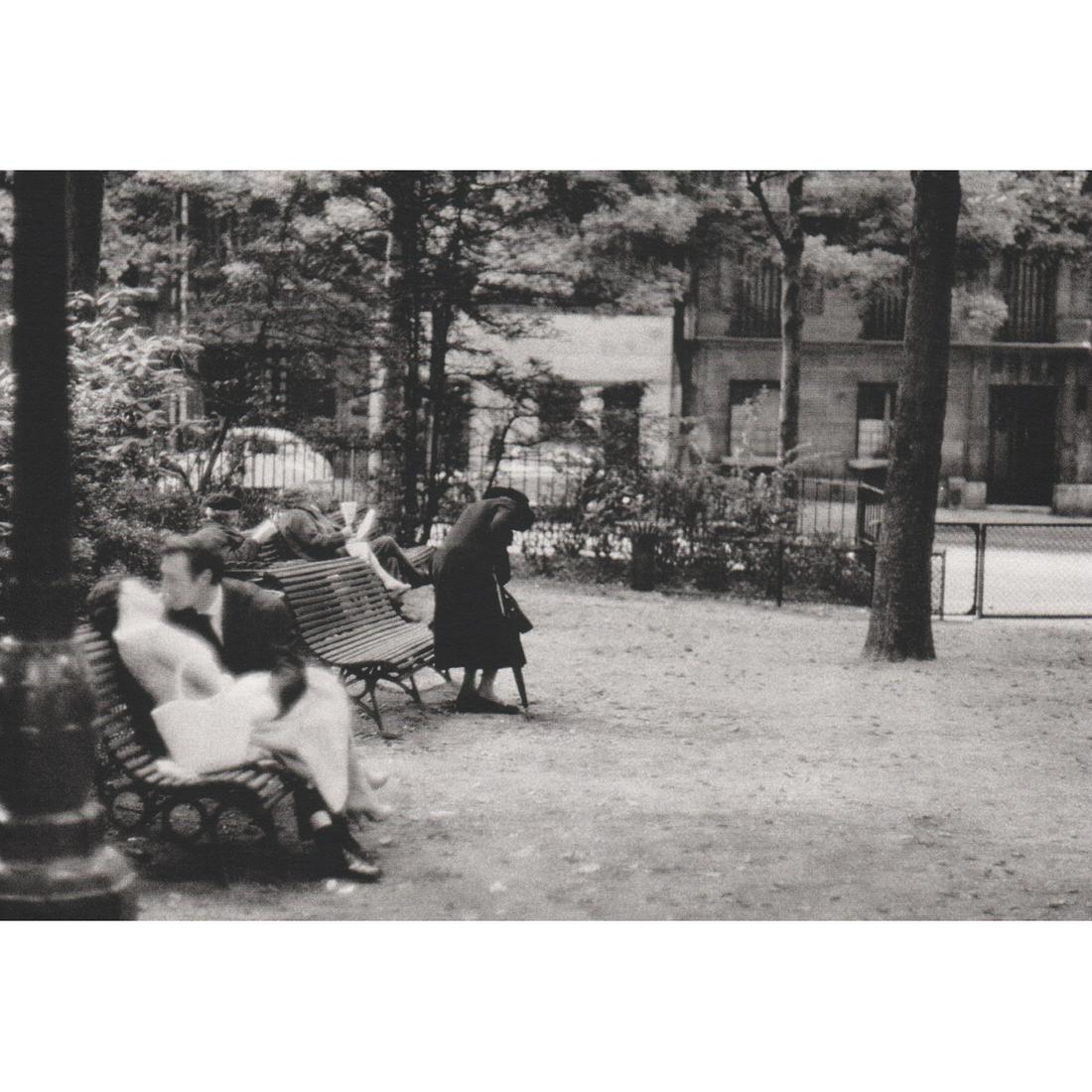 BRUCE DAVIDSON - La Veuve Montmartre: Artist: BRUCE DAVIDSON Print Title: La Veuve Montmartre, 1957 Medium: Sheet-fed Gravure Printing Date: 1980's Printed in France Image Size approx: 5.75 x 8.5 inches Bruce Davidson (b. 1933) is an Amer