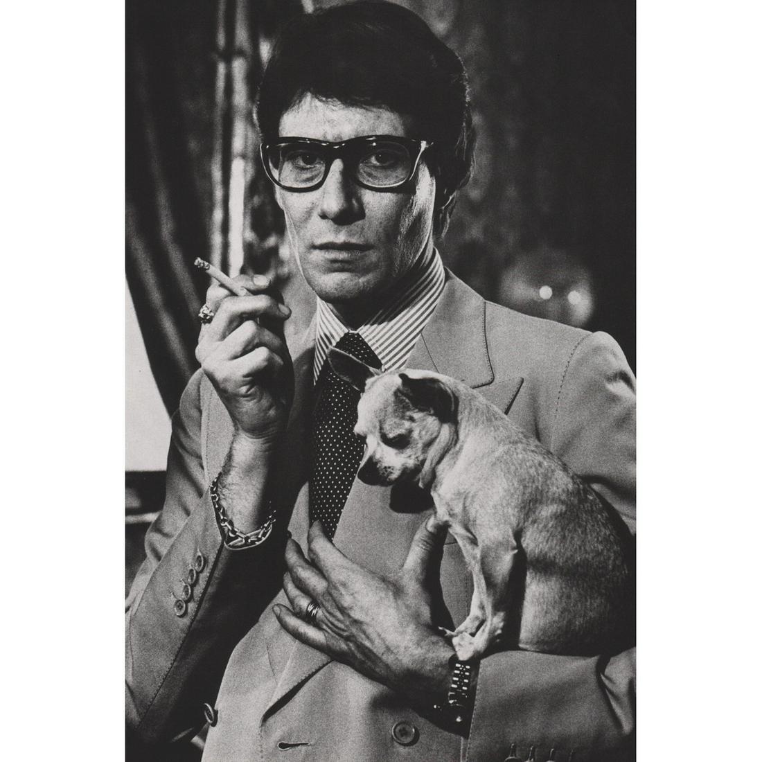 ALICE SPRINGS - Yves Saint Laurent: Artist: ALICE SPRINGS Print Title: Yves Saint Laurent, Paris 1978 Yves Henri Donat Mathieu-Saint-Laurent (1936-2008), professionally known as Yves Saint-Laurent, was a French fashion designer who foun