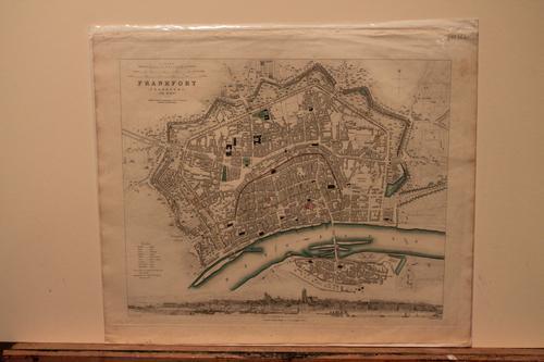1844 Map of Frankfurt (1 of 3)