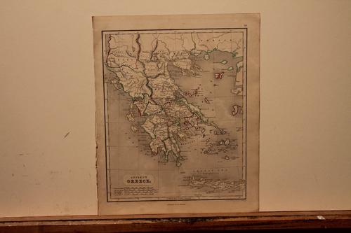 1859 Map of Ancient Greece (1 of 3)