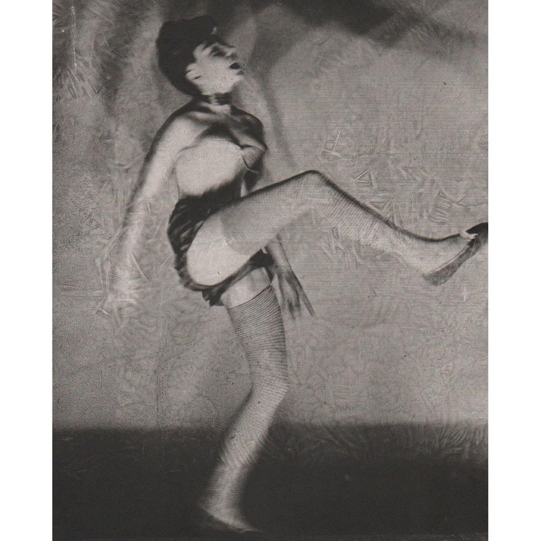 ERWIN BLUMENFELD - La Ballerina di Can-Can, NY, 1943: Artist: ERWIN BLUMENFELD Print Title: La Ballerina di Can-Can, NY, 1943 Limited Edition Portfolio 592/1000 Medium: Sheet-fed Gravure Printing Date: 1981 Printed in Italy Image Size: 10.5 x 8.5 inches