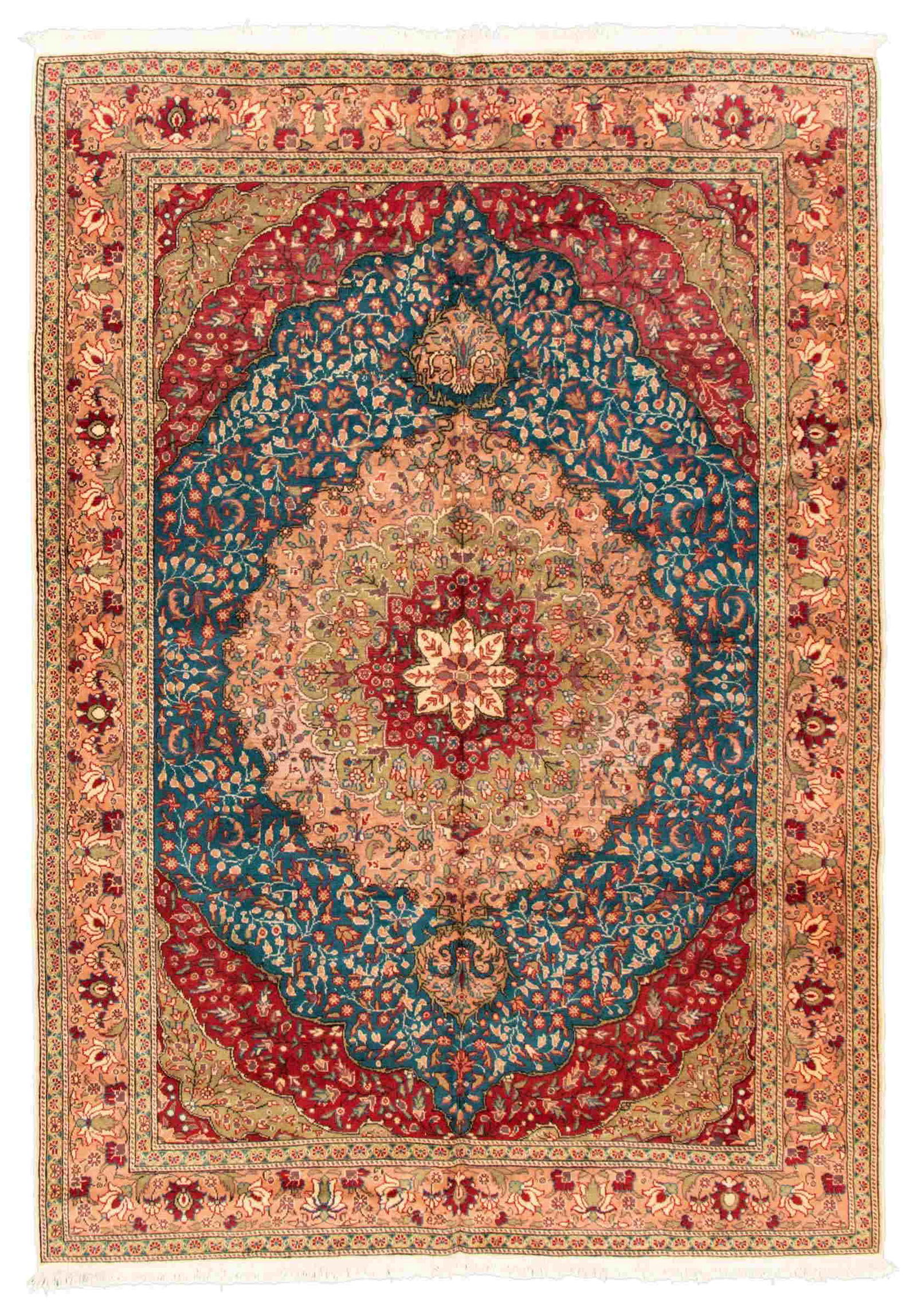 Keisari Vintage Turquoise Rug 6'7" x 9'2" (1 of 7)