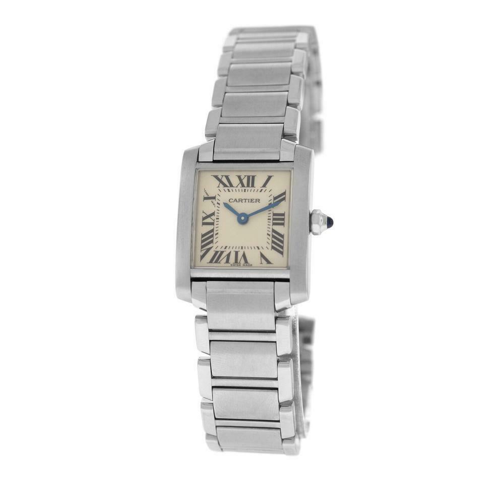 Ladies' Cartier Tank Francaise 2384 Stainless Steel: Mens Tourneau Corporate Collection 42MM Steel Quartz Chrono Watch Mens Tourneau Corporate Collection 42MM Steel Quartz Chrono Watch DESCRIPTION: Brand Tourneau Model Corporate Collection Gender Mens