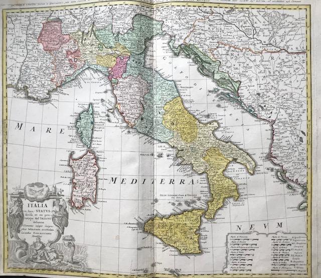 Italy 1762 by Homann Heirs (1 of 3)