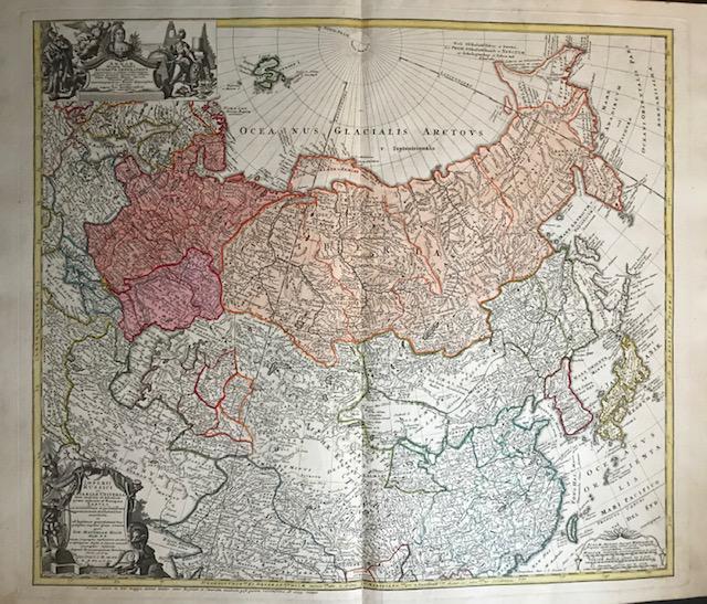 Russian Empire. 1772 by Homann Heirs (1 of 4)
