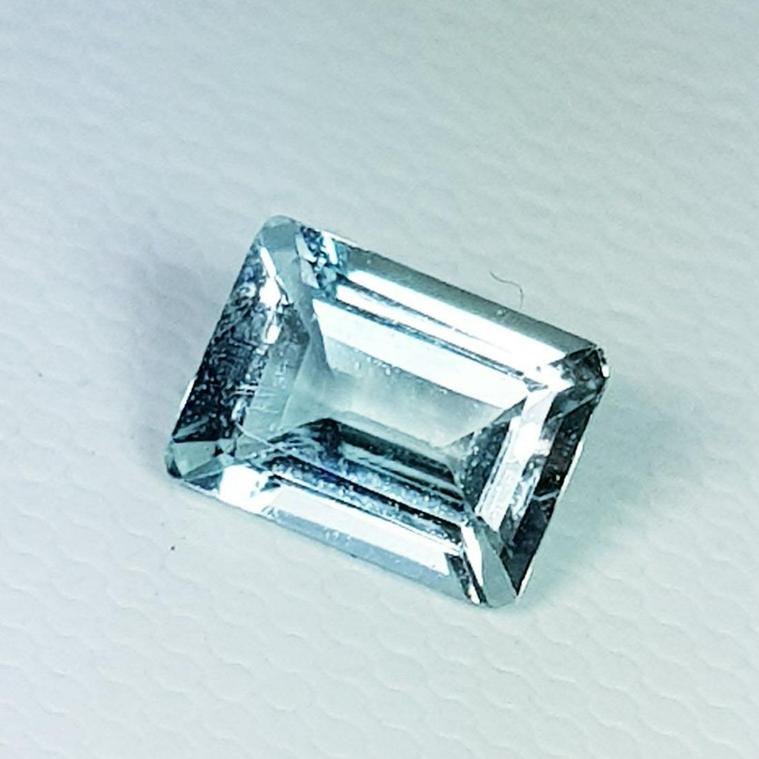 1.20 ct Natural Aquamarine Emerald Cut (1 of 5)