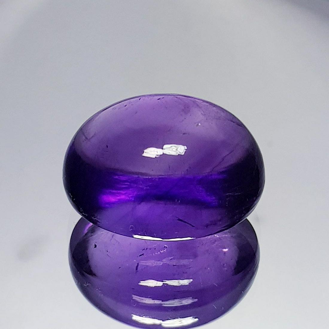 30.30 ct Natural Amethyst Oval Cabochon (1 of 5)