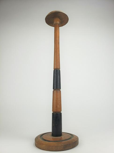 Antique Hat Stand w/ black paint (1 of 5)