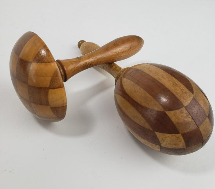 Antique Marquetry Sock Darners (1 of 4)