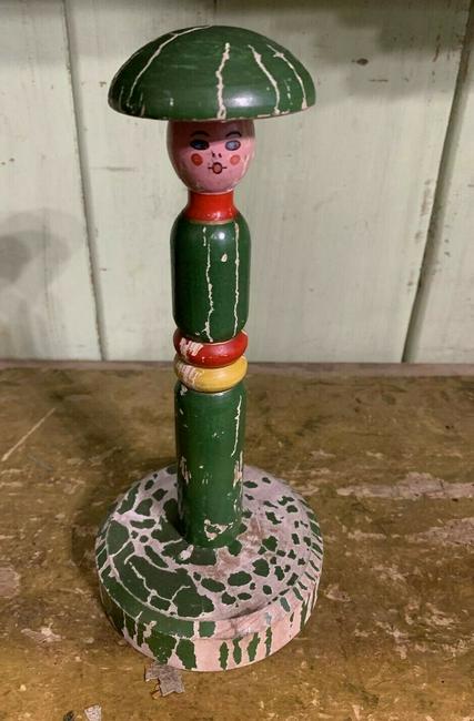 Primitive 1940-50's Ladies Wooden Hat Stand Store (1 of 6)