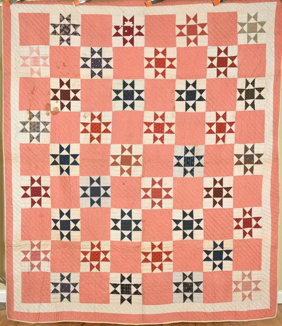 1880's Ohio Star Quilt (1 of 10)