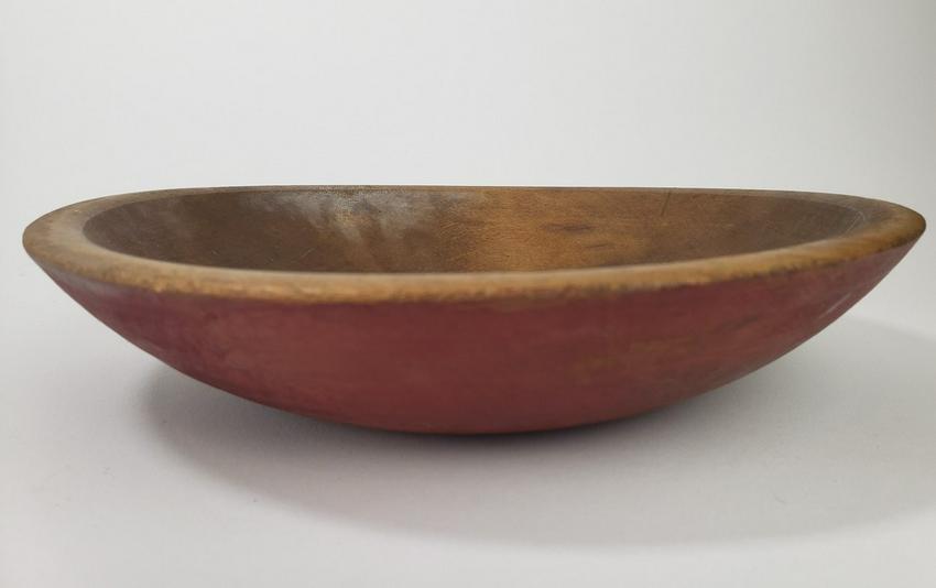 Dough Bowl in Red Paint (1 of 6)