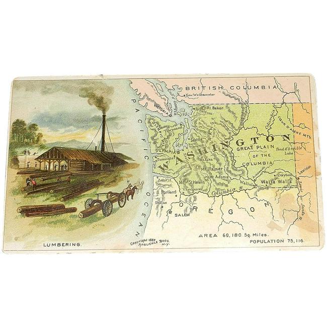 Antique Arbuckle Bros. Coffee Co. Washington State (1 of 5)