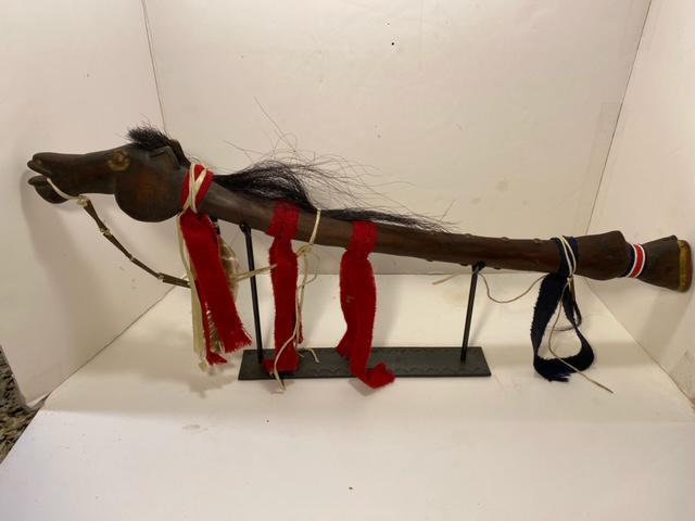 Sioux Horse Head Dance Wand (1 of 4)