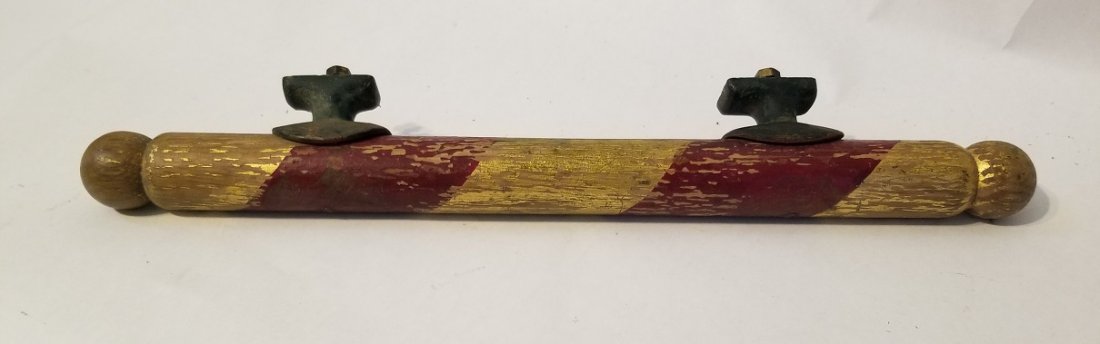 9th c. barber pole 15" long (1 of 3)