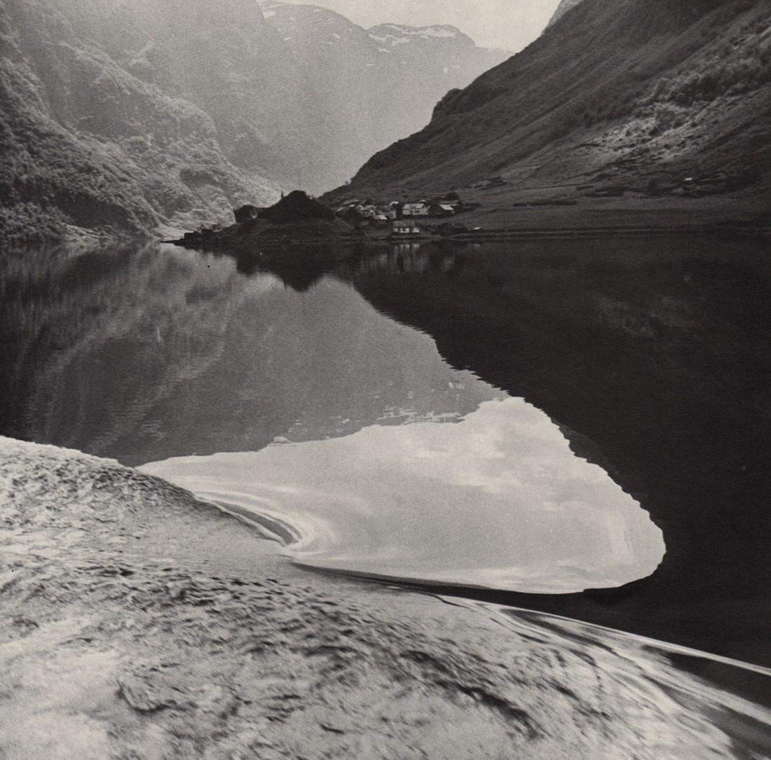 LOUISE DAHL-WOLFE - Sogne Fjord, Norway, 1951: Artist:LOUISE DAHL-WOLFE Print Title: Sogne Fjord, Norway, 1951 Medium: Photo-lithograph Printed in: The USA, 1970’s Image Size: approx. 6 x 6” Reserve: $25.00 Shipping: Domestic: Flat rate of $15