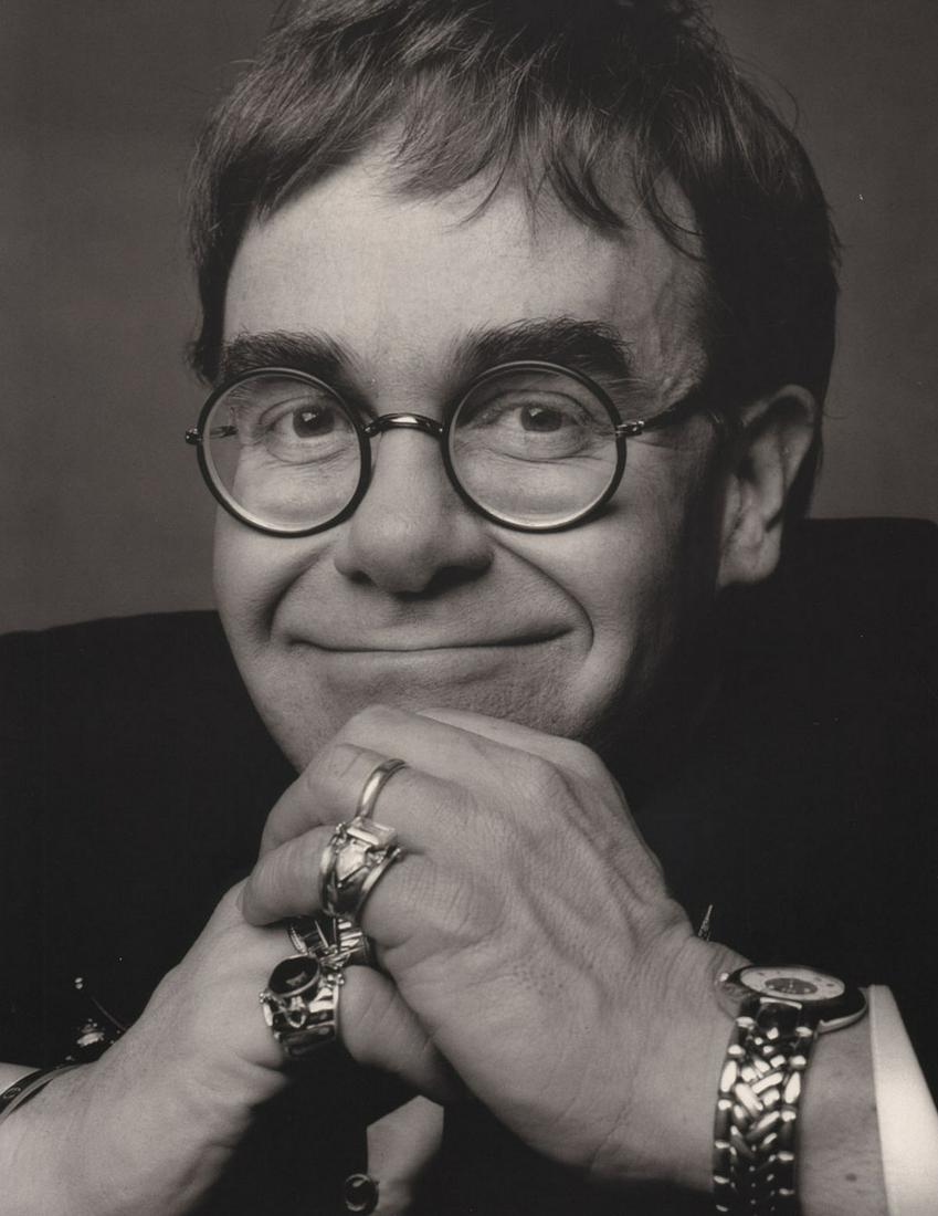 PATRICK DEMARCHELIER - Elton John, Paris, 1992 (1 of 1)