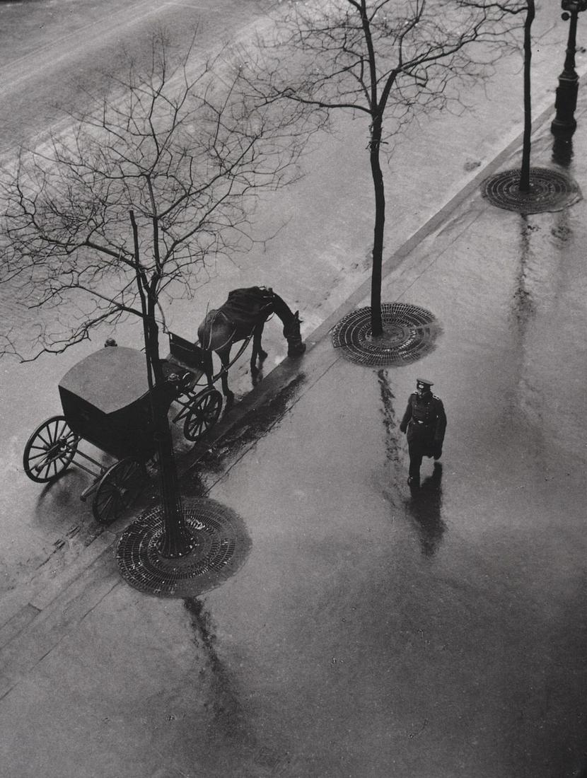 ROGER PARRY - Boulevard Poissonniere, 1943: Artist: ROGER PARRY Print Title: Boulevard Poissonniere, 1943 Printing Date: 1990’s Medium: Photo-lithograph Printed in: France Image Size approx.: 10 x 7.5” Reserve: $25.00 Shipping: Domestic: Fl