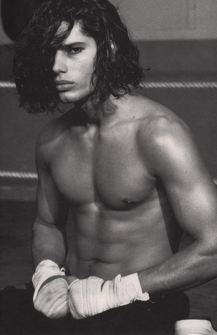 BETTINA RHEIMS - Cameron, Paris, 1990: Artist: BETTINA RHEIMS Print Title: Cameron, Paris, 1990 Printing Date: 1990’s Medium: photo-lithograph Printed in: Japan Image Size approx.: 10.5 x 7” Reserve: $25.00 Shipping: Domestic: Flat rat